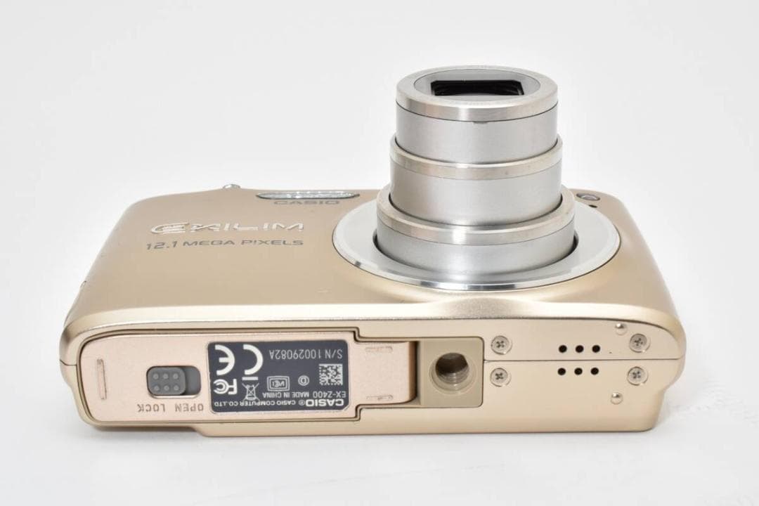 カシオ　CASIO EXILIM EX-Z400 ゴールド ＃A242