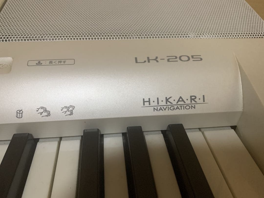 CASIO LK-205 カシオ 電子キーボード 電子ピアノ