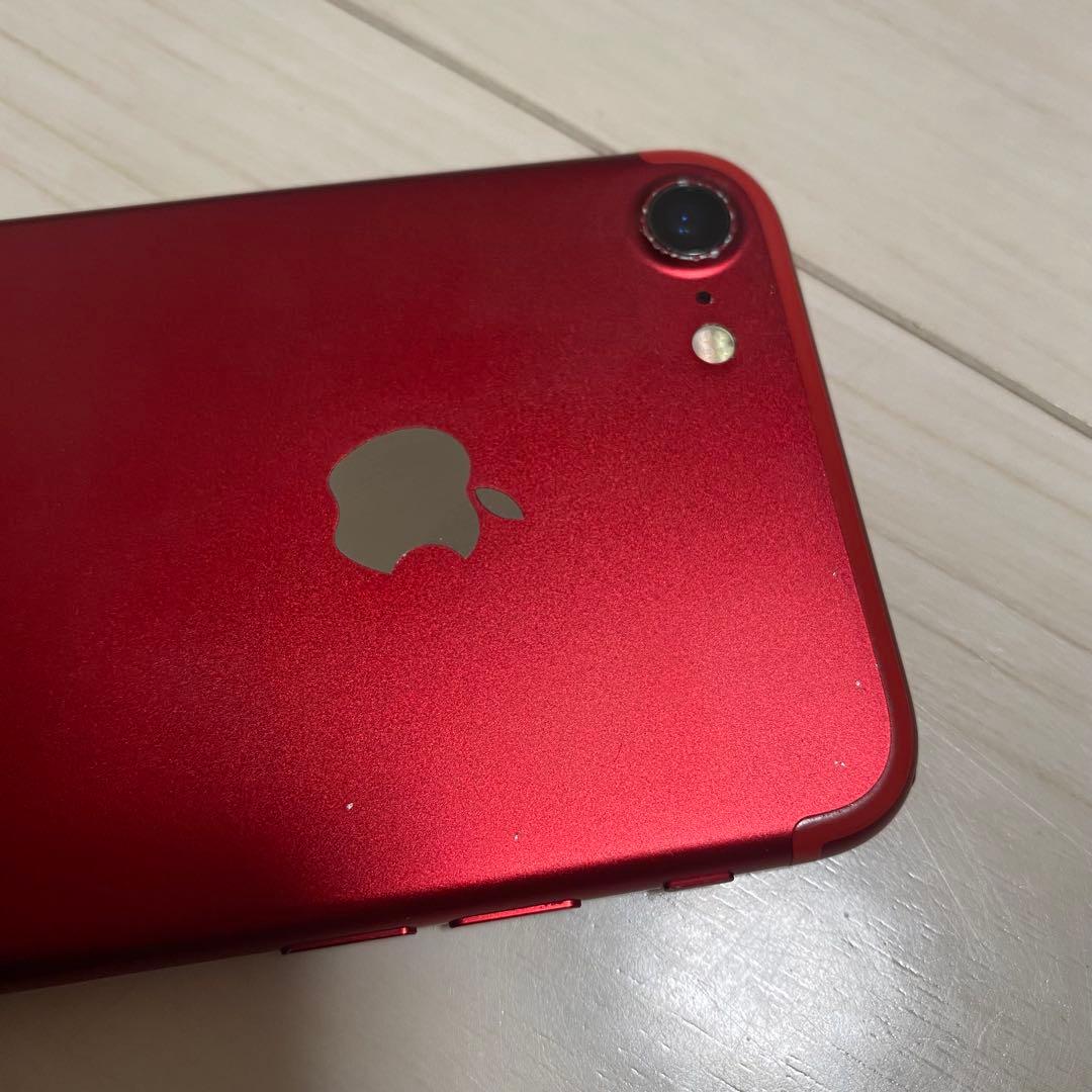 Apple iPhone 7 赤 本体　128GB