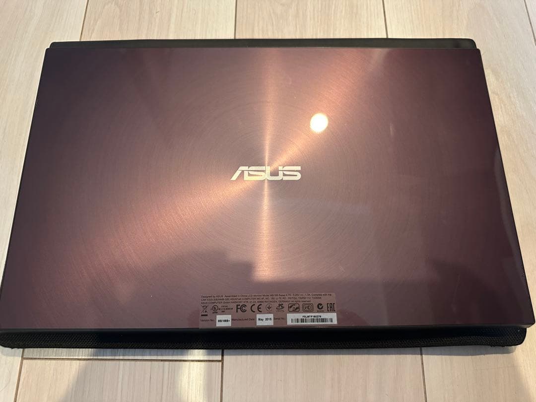 ASUS モバイルモニタ 15.6インチ MB168 B+ 　専用ケース