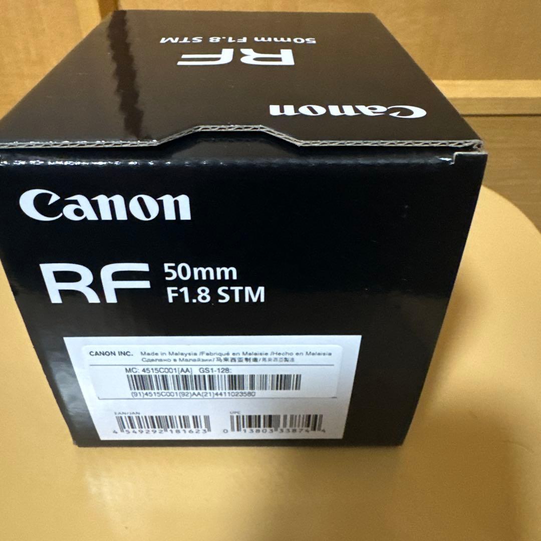 Canon RF50mm F1.8 STM 未開封新品