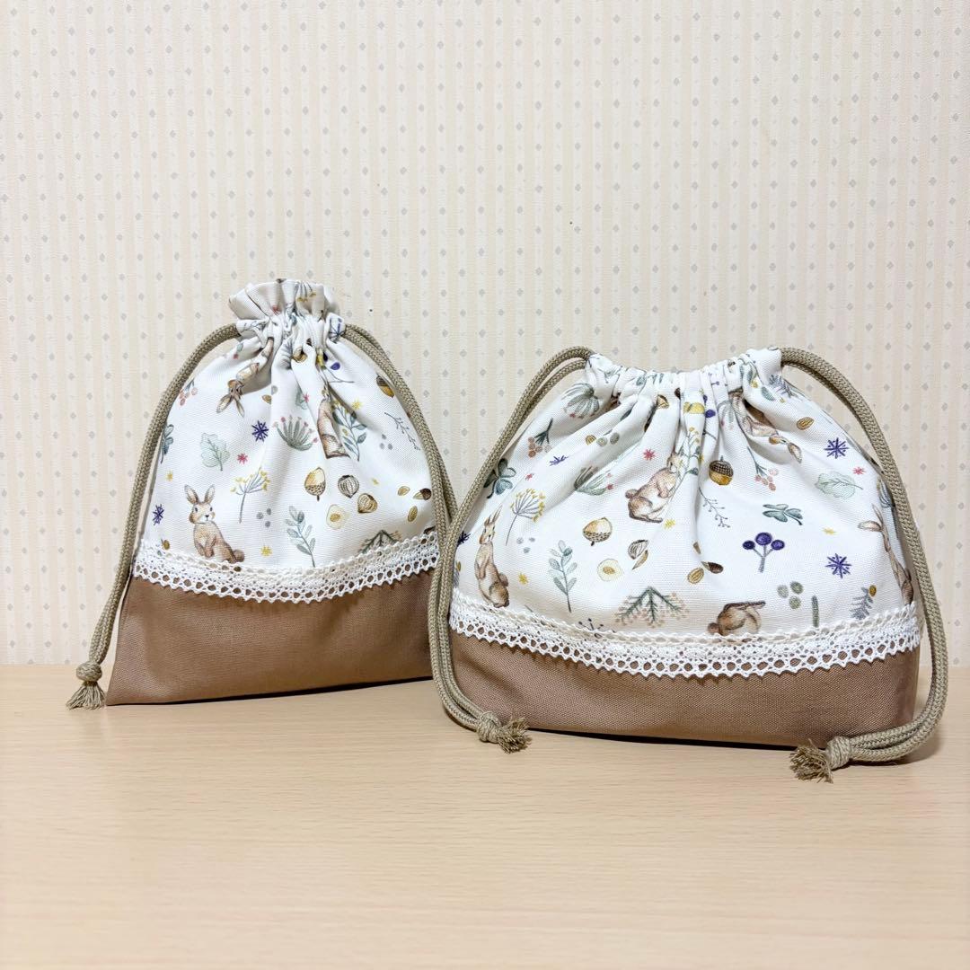 046.入園入学5点セット／裏地付きで丈夫☆