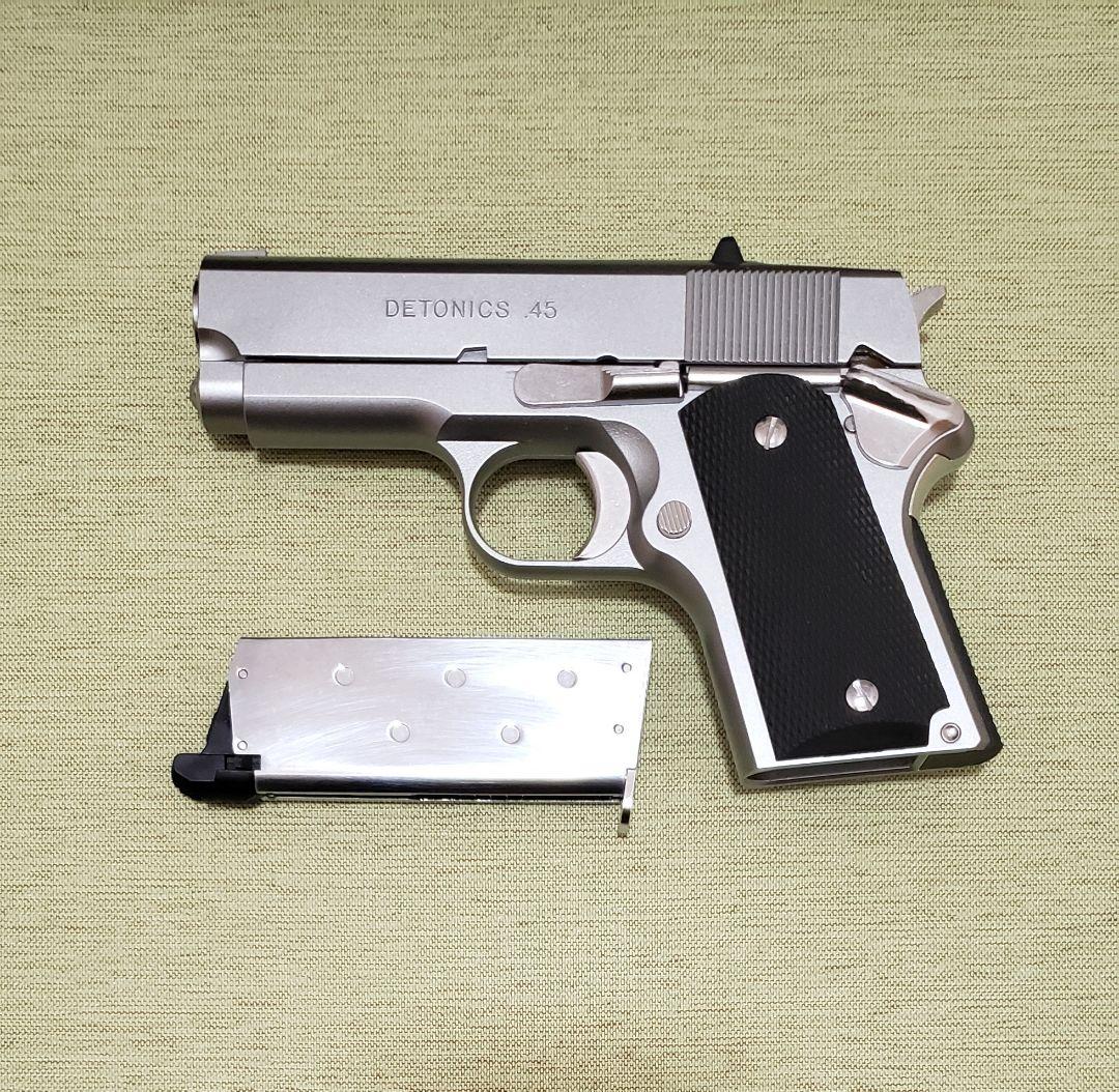 【とも】東京マルイ デトニクス45 コンバットマスター ステンレスモデル