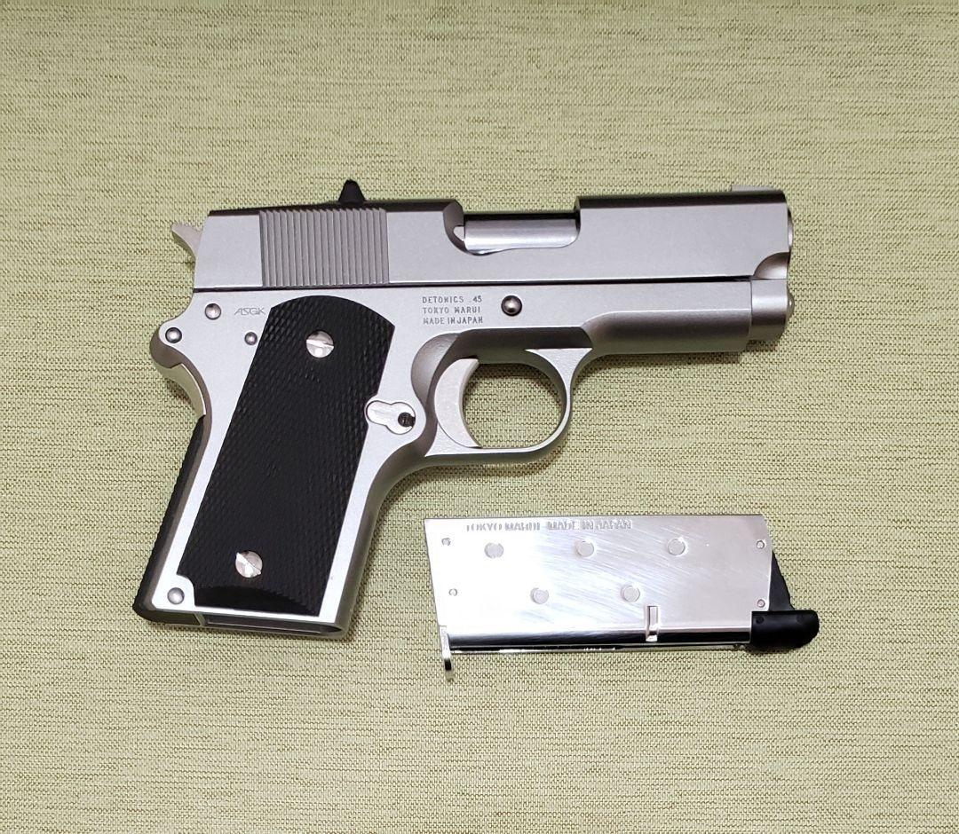 【とも】東京マルイ デトニクス45 コンバットマスター ステンレスモデル