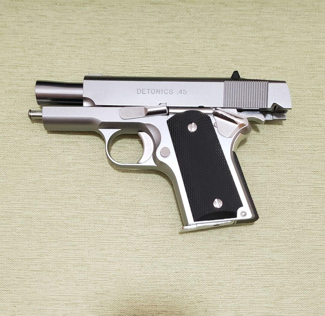 【とも】東京マルイ デトニクス45 コンバットマスター ステンレスモデル
