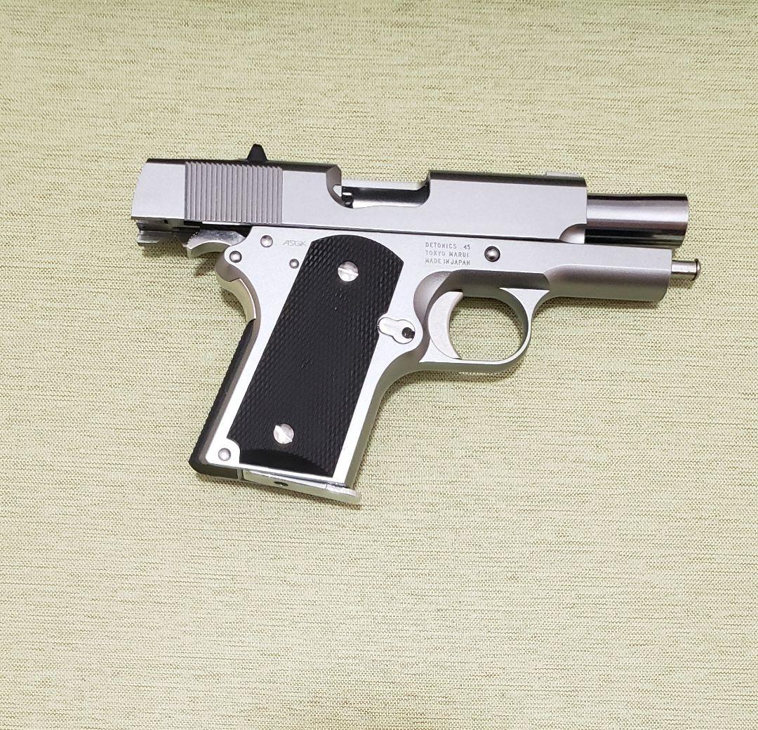 【とも】東京マルイ デトニクス45 コンバットマスター ステンレスモデル