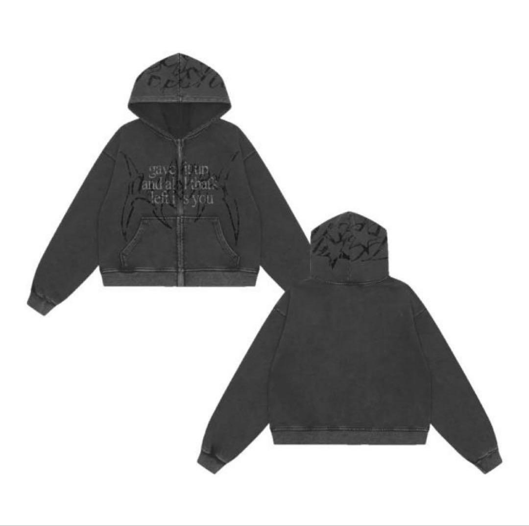 Keshi Requiem Hoodieフードジップパーカー M