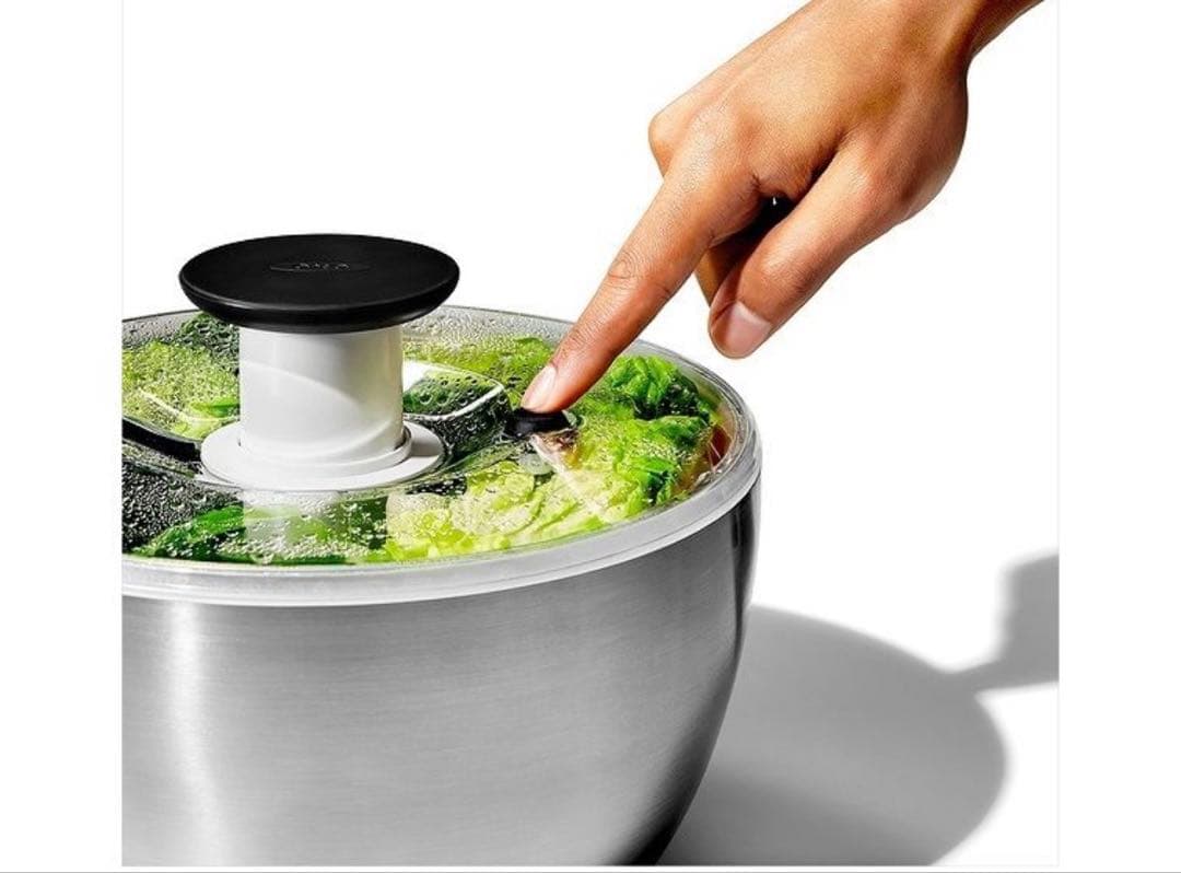 OXO オクソー ステンレスサラダスピナー
