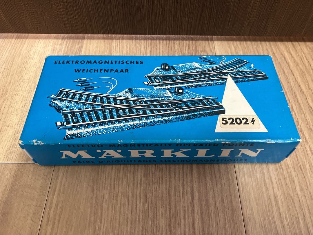 Marklin メルクリン No.5202 電気ポイントペア Mトラック