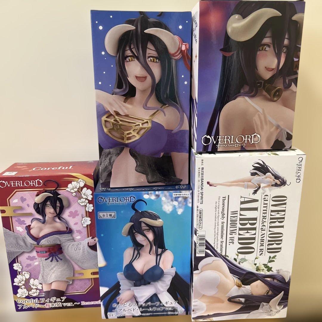 OVERLORD アルベド フィギュア 5体セット