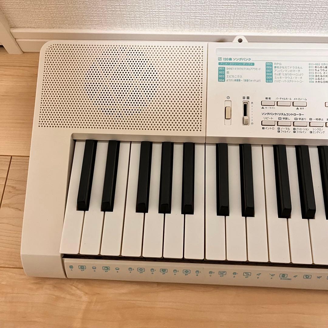 【美品】CASIO カシオ 光ナビゲーションキーボード LK-128