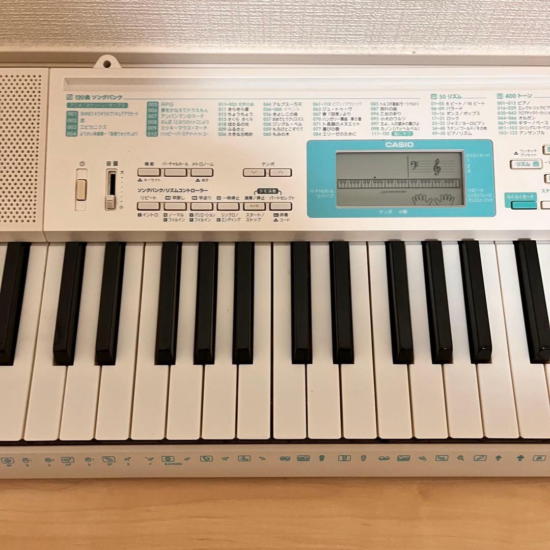 【美品】CASIO カシオ 光ナビゲーションキーボード LK-128