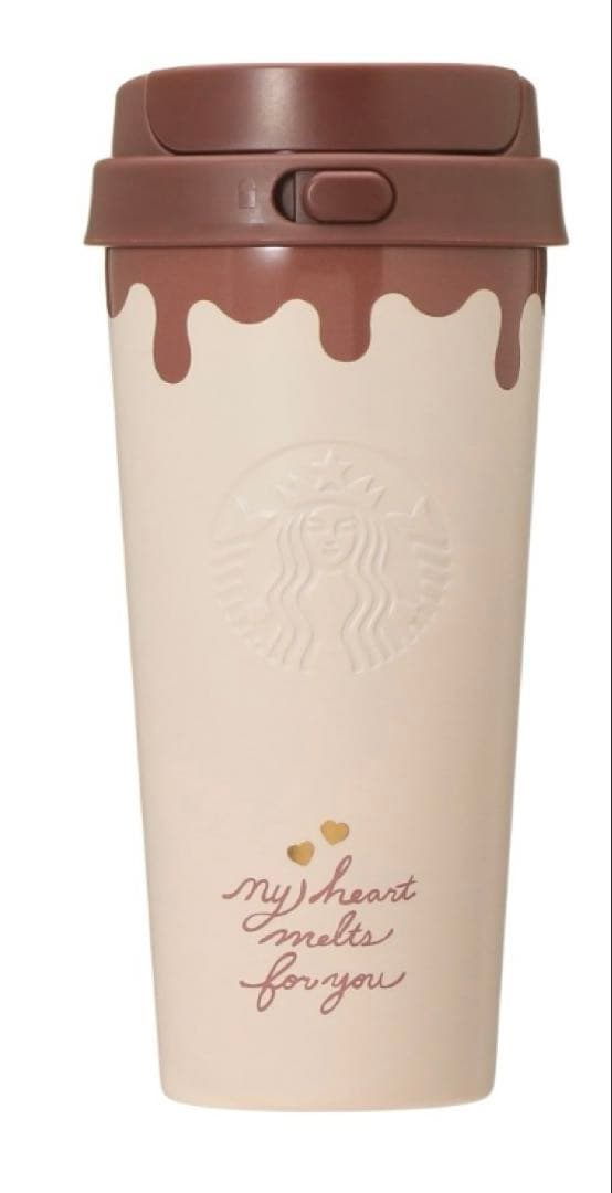 販売終了❤︎新品❤︎スタバ❤︎バレンタイン2026ステンレスTOGOボトルチョコレート