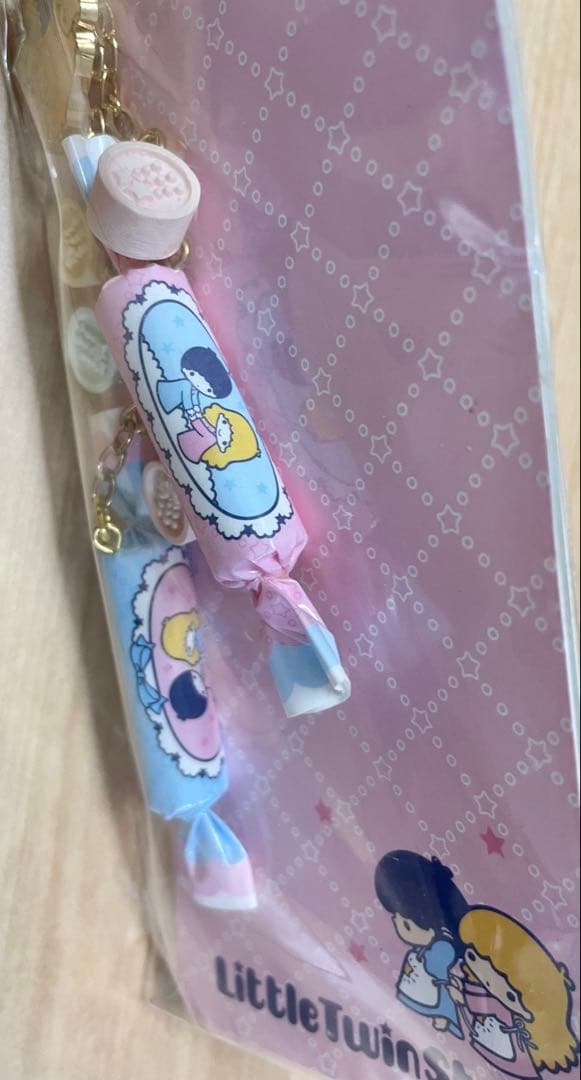 キキララ リトルツインスターズ ラムネストラップ　レトロ　レア