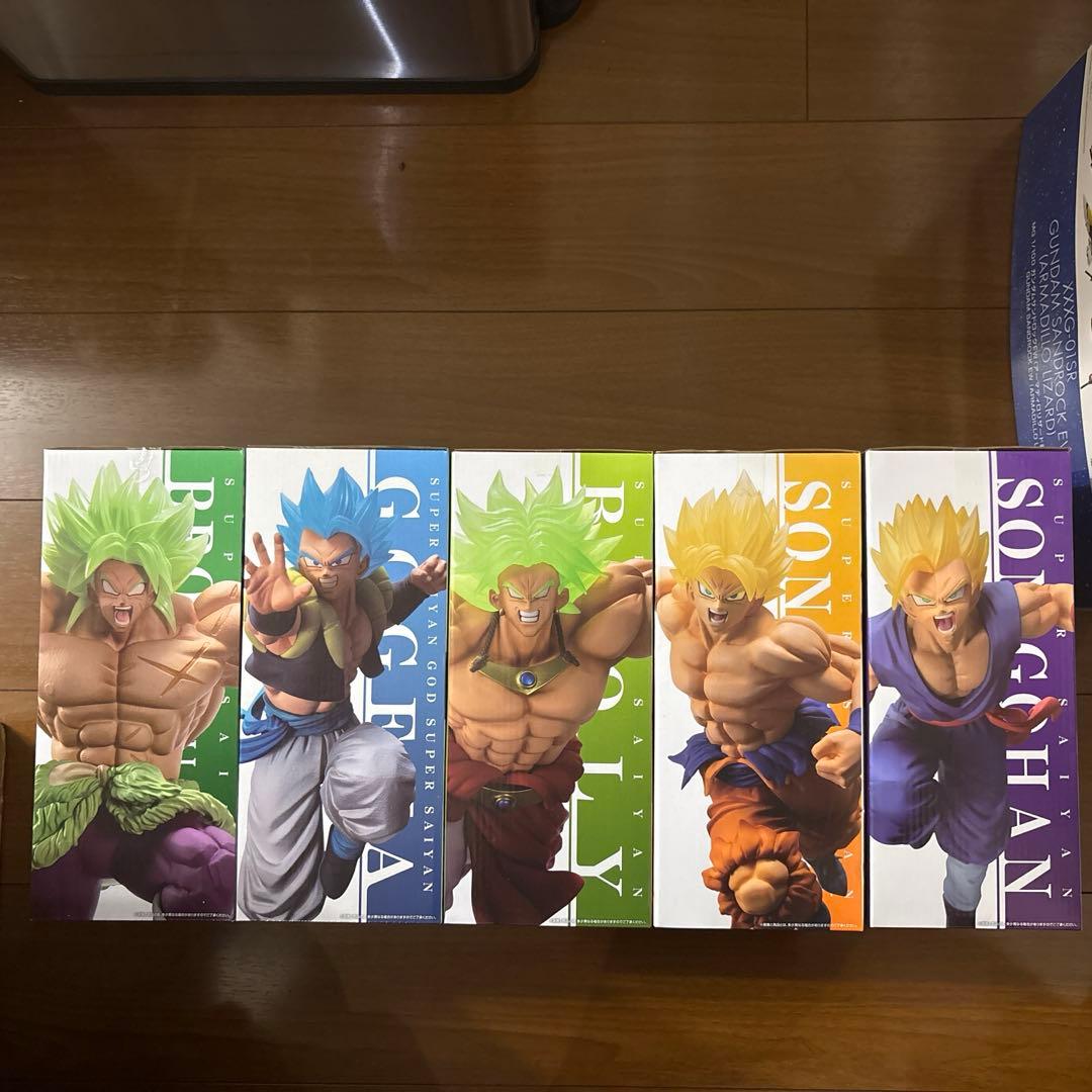 一番くじ ドラゴンボール サイヤ人超決戦 A.B.E.F.H まとめ売り