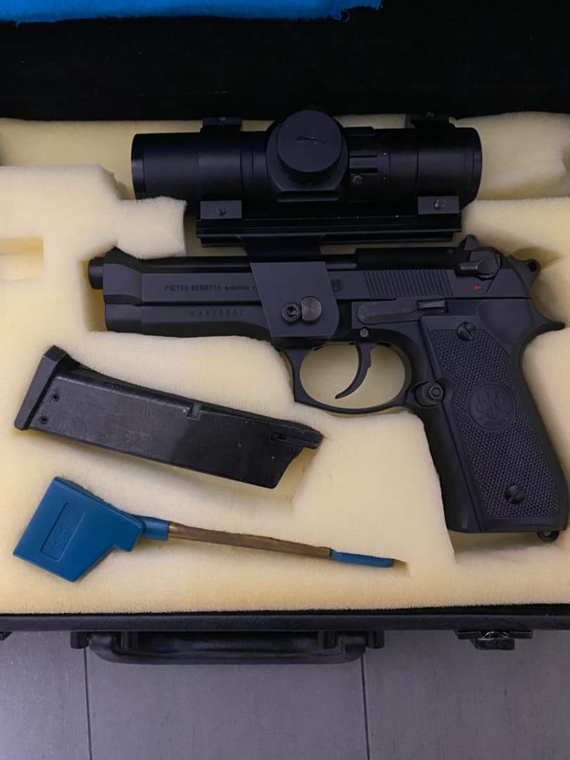 WA M92FS ガスガン 光学サイト付き「ACEPOINT Ⅲ ドットサイト」