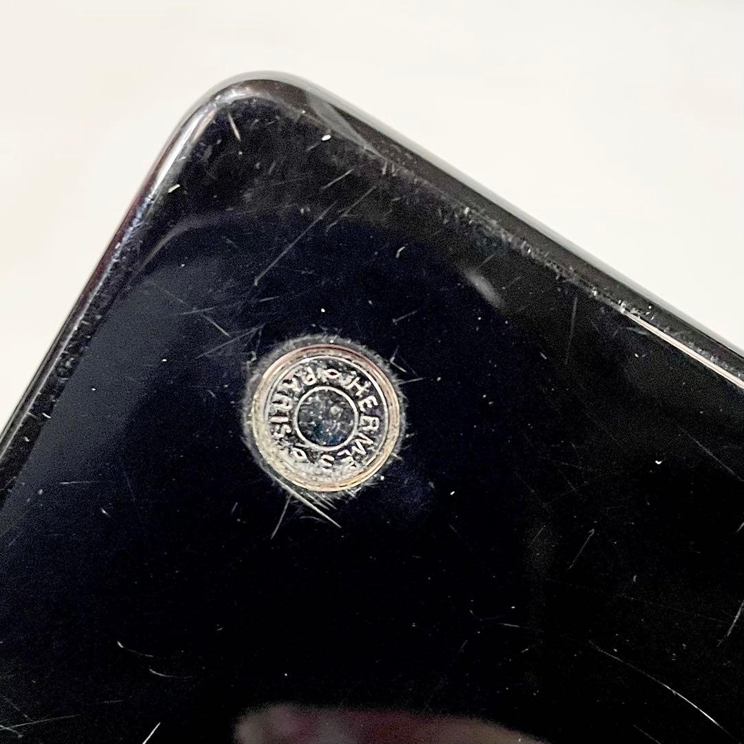 ◎ 希少 HERMES エルメス トレイ トレー ブラック 現状品