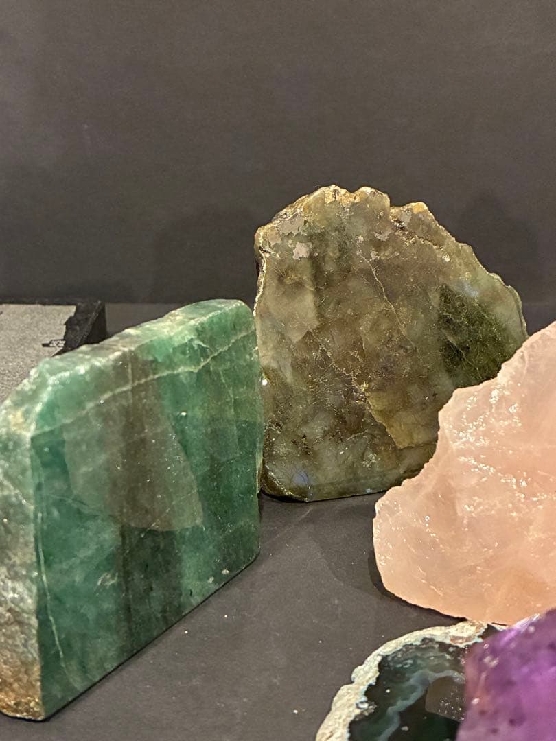 メノウ　水晶 クラスター　石　値下げしました‼️