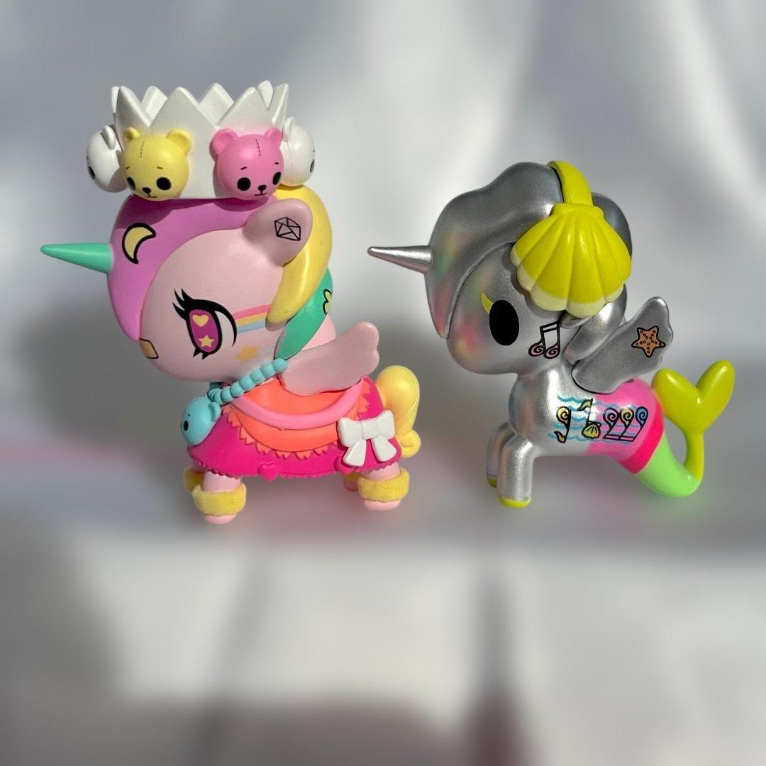 Tokidoki トキドキ ユニコーン 人魚 ユニコルノ可愛いフィギュア セット