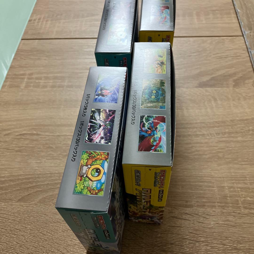 新品未開封　ワイルドフォースbox2箱 サイバージャッジbox2箱　シュリンク無