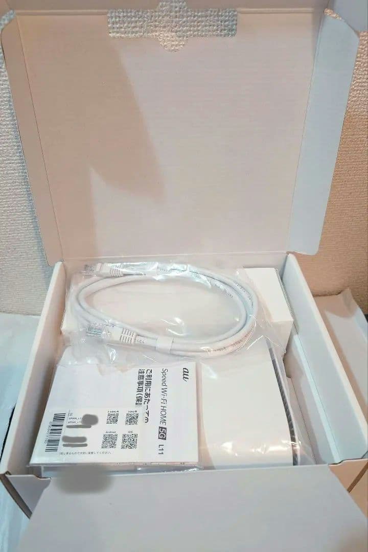 【美品】ZTE Speed Wi-Fi  5G L11 ホワイト