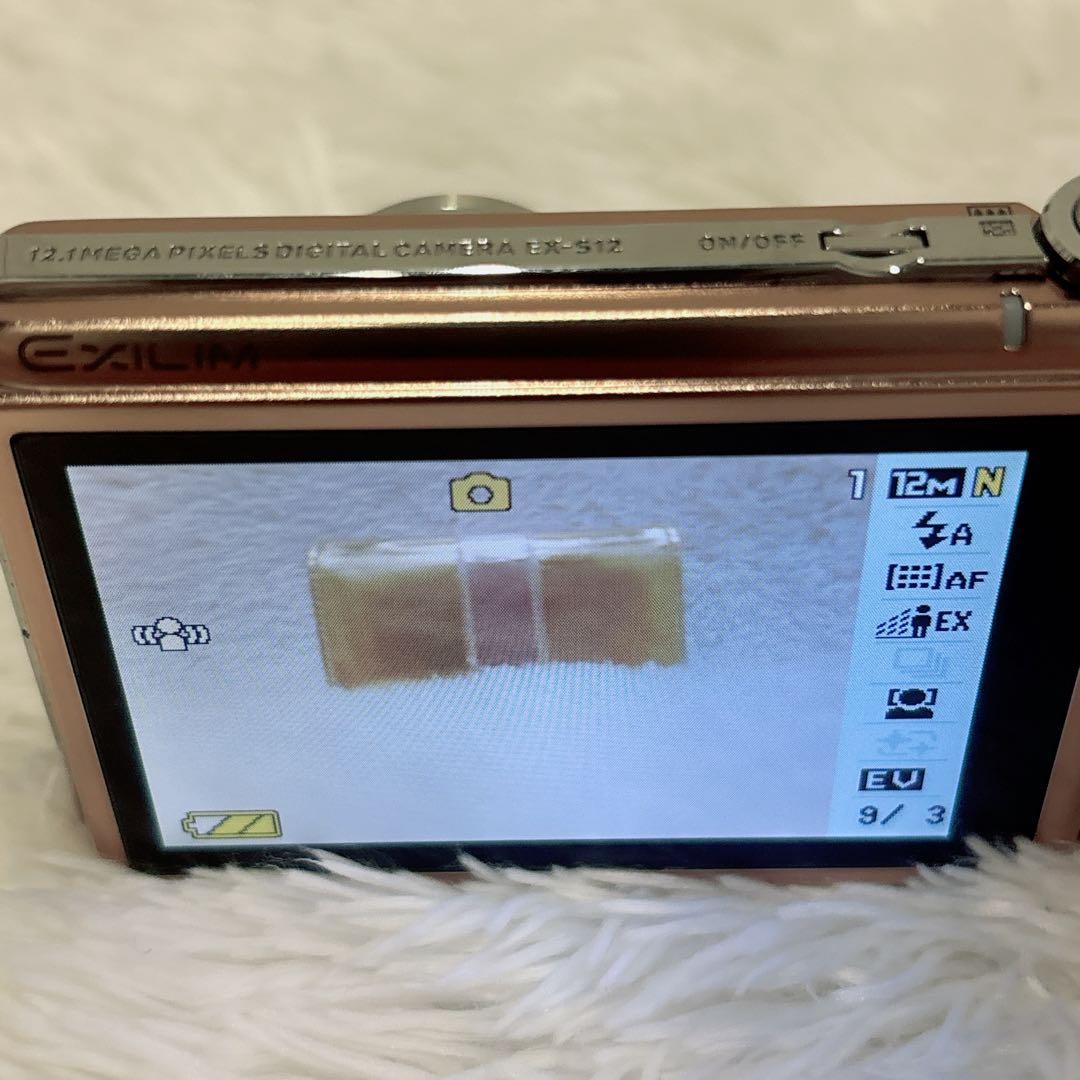 【極美品】CASIO EX-S12 ピンクゴールド