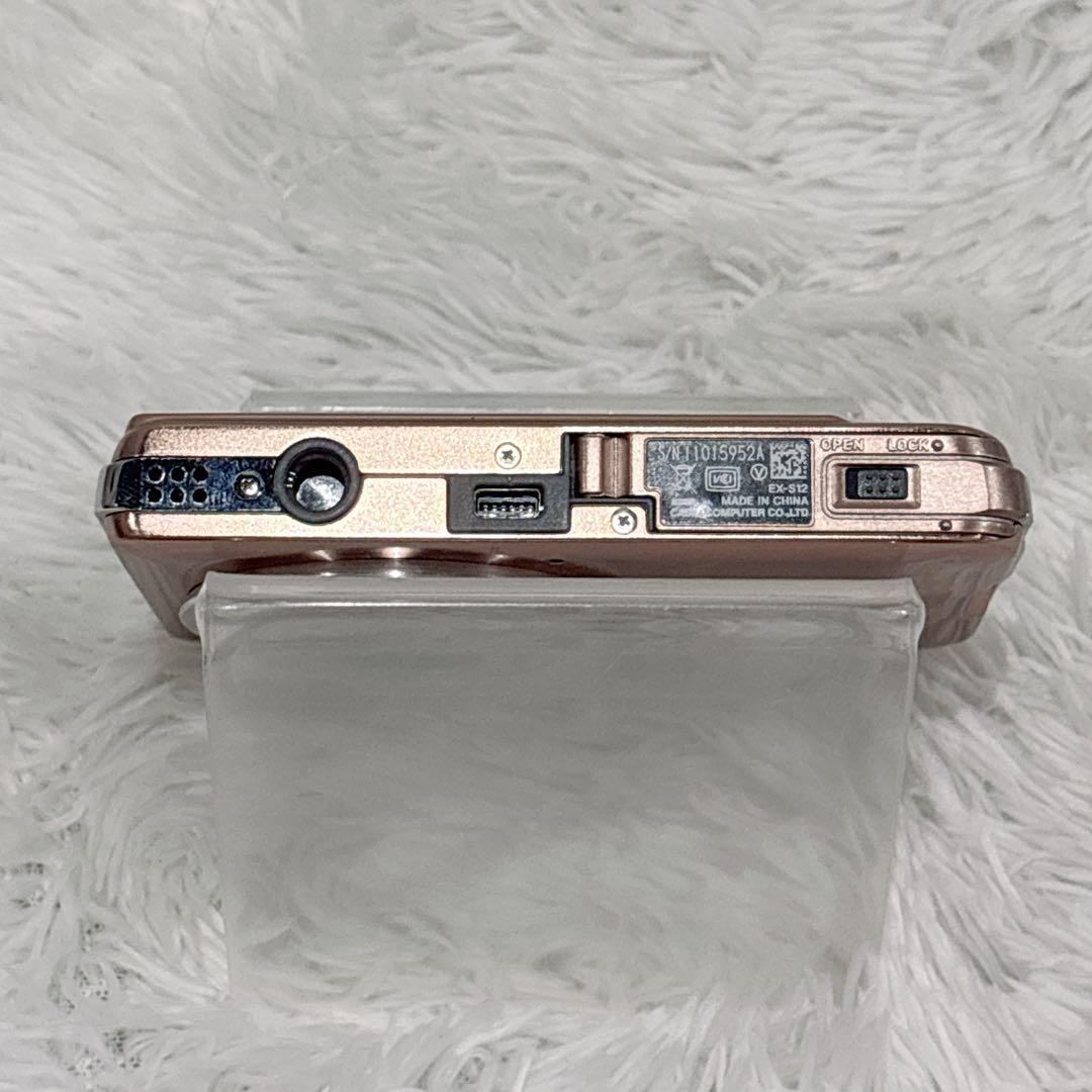 【極美品】CASIO EX-S12 ピンクゴールド