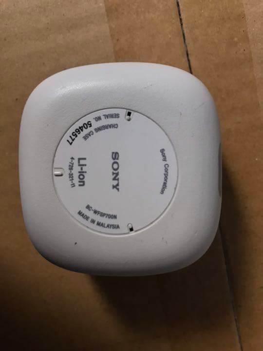 ヘッドホン SONY WF-SP700N(W)