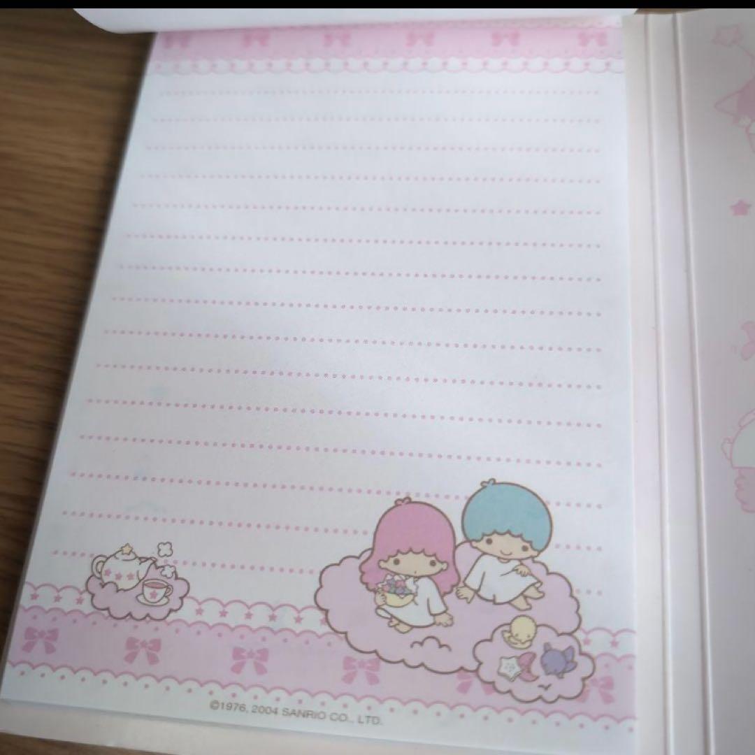 【レア】サンリオ リトルツインスターズ キキララ メモ　デザインメモ セット売り