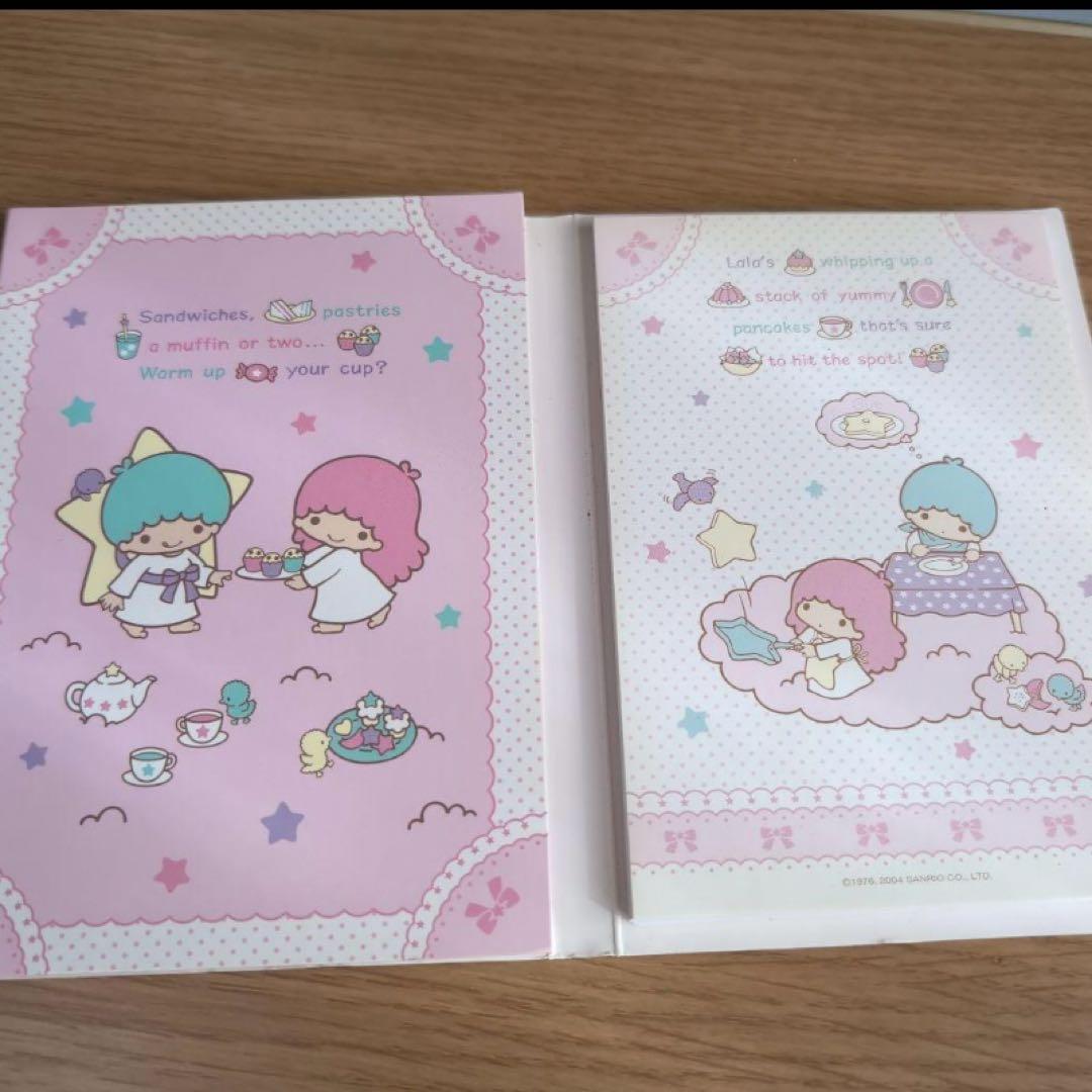 【レア】サンリオ リトルツインスターズ キキララ メモ　デザインメモ セット売り
