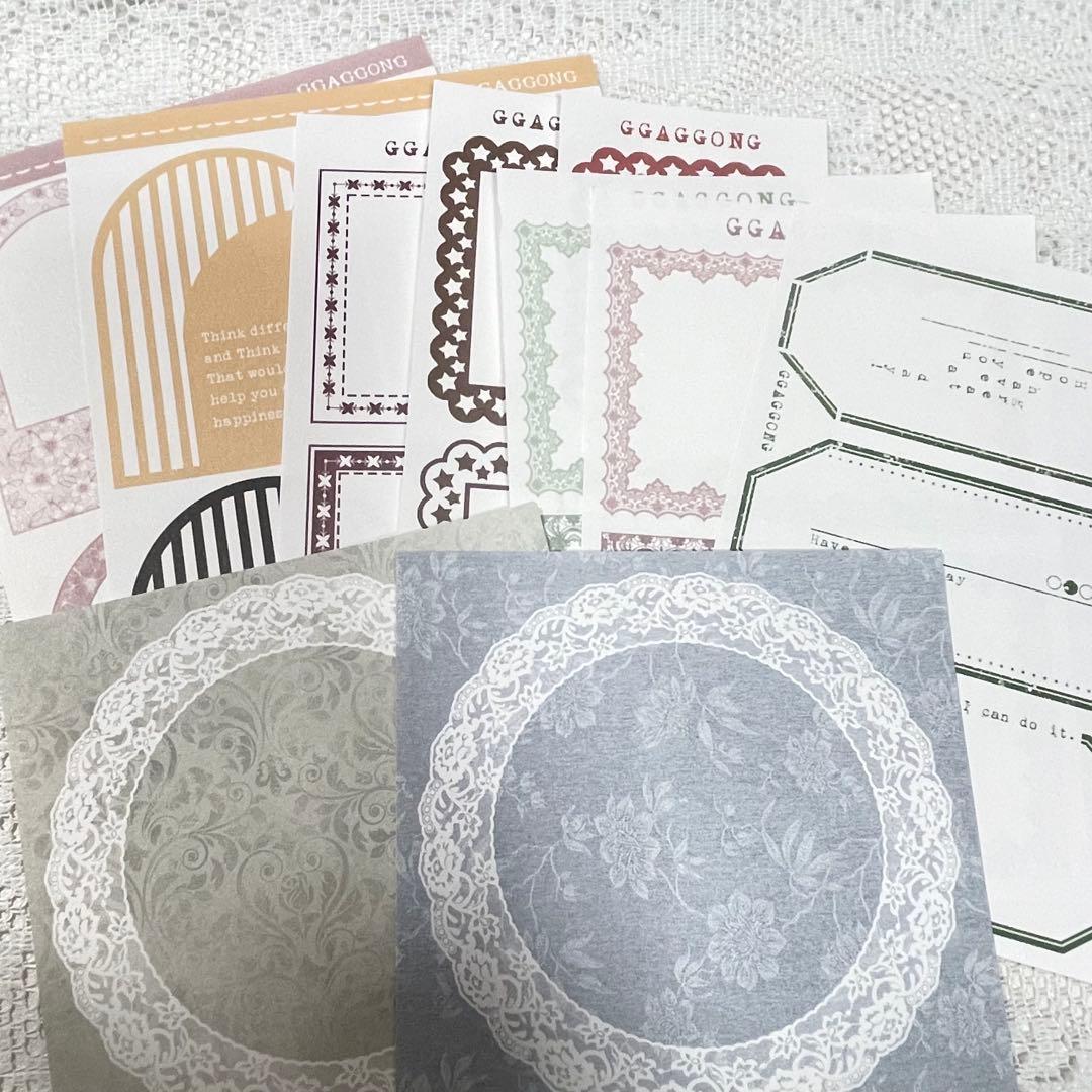 【ももさん専用①】コラージュノート&コラージュ素材100枚以上おすそ分けセット他