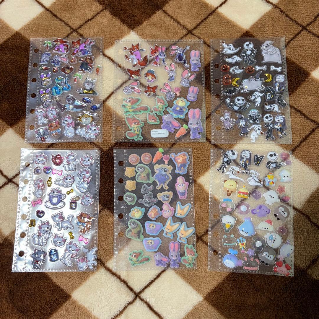 ボンボンドロップシール ぷっくり シャカシャカ シール シール帳