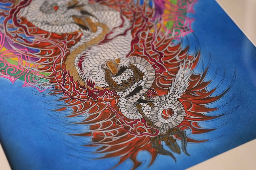 【風水画】龍神のマントラ