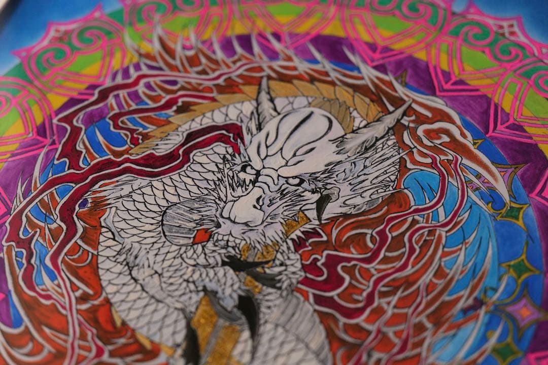 【風水画】龍神のマントラ