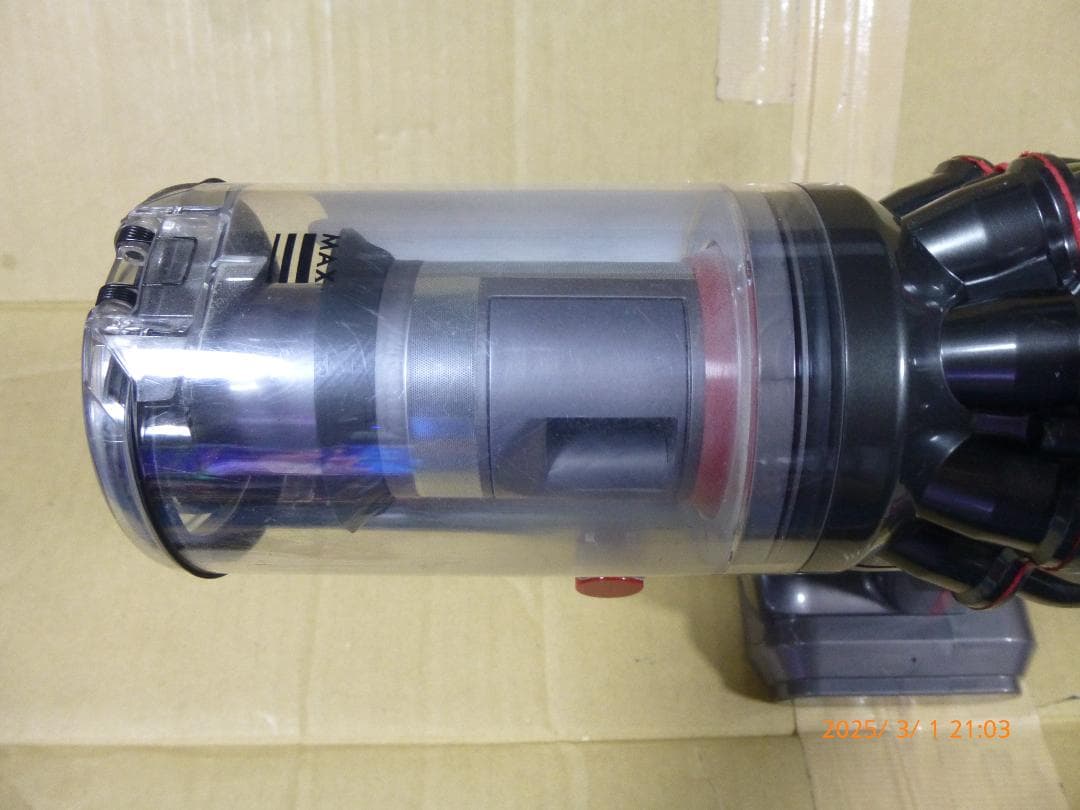 ダイソン micro 1.5kg SV21　ニッケル　HEPAフィルター付