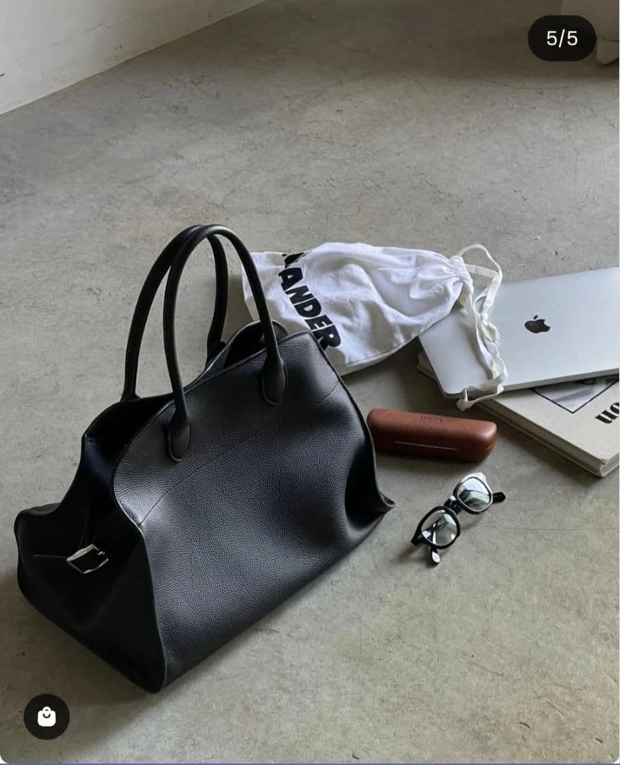 JISTRORY サイドベルトボストンバッグ　taupe brown