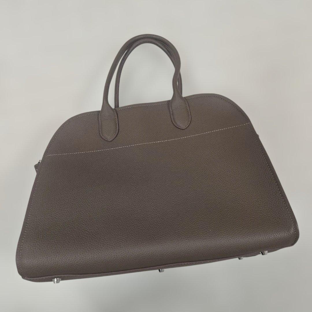 JISTRORY サイドベルトボストンバッグ　taupe brown
