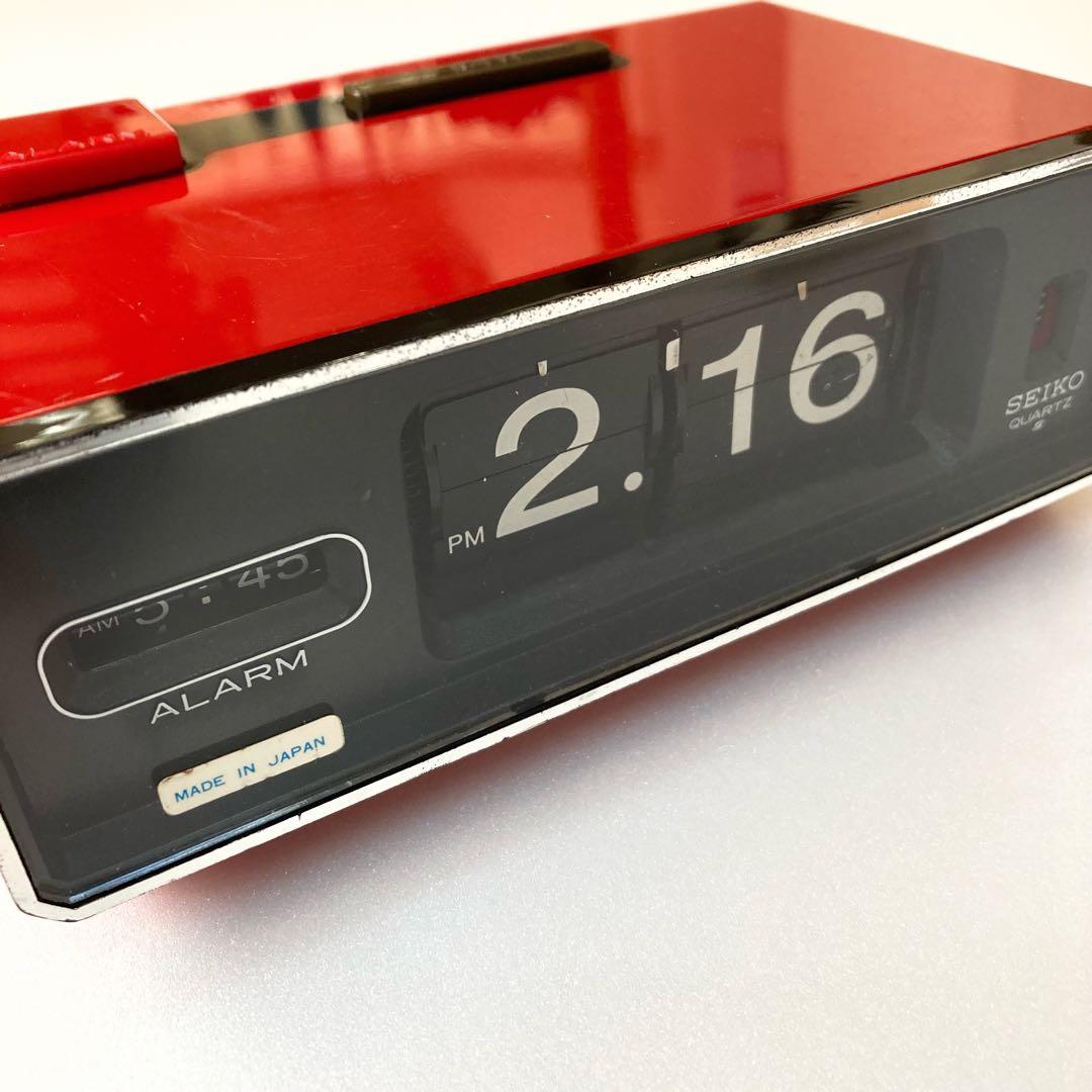 SEIKO パタパタ置き時計 QN 401T