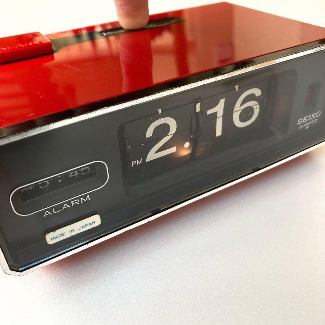 SEIKO パタパタ置き時計 QN 401T