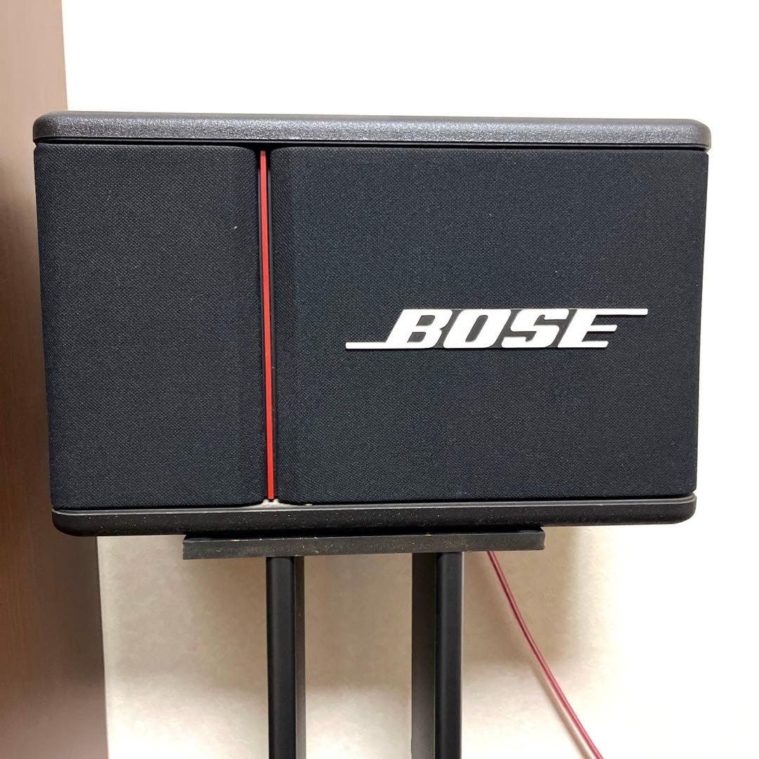 動作OK BOSE 301-AV MONITORスピーカー ペアー スタンド付き