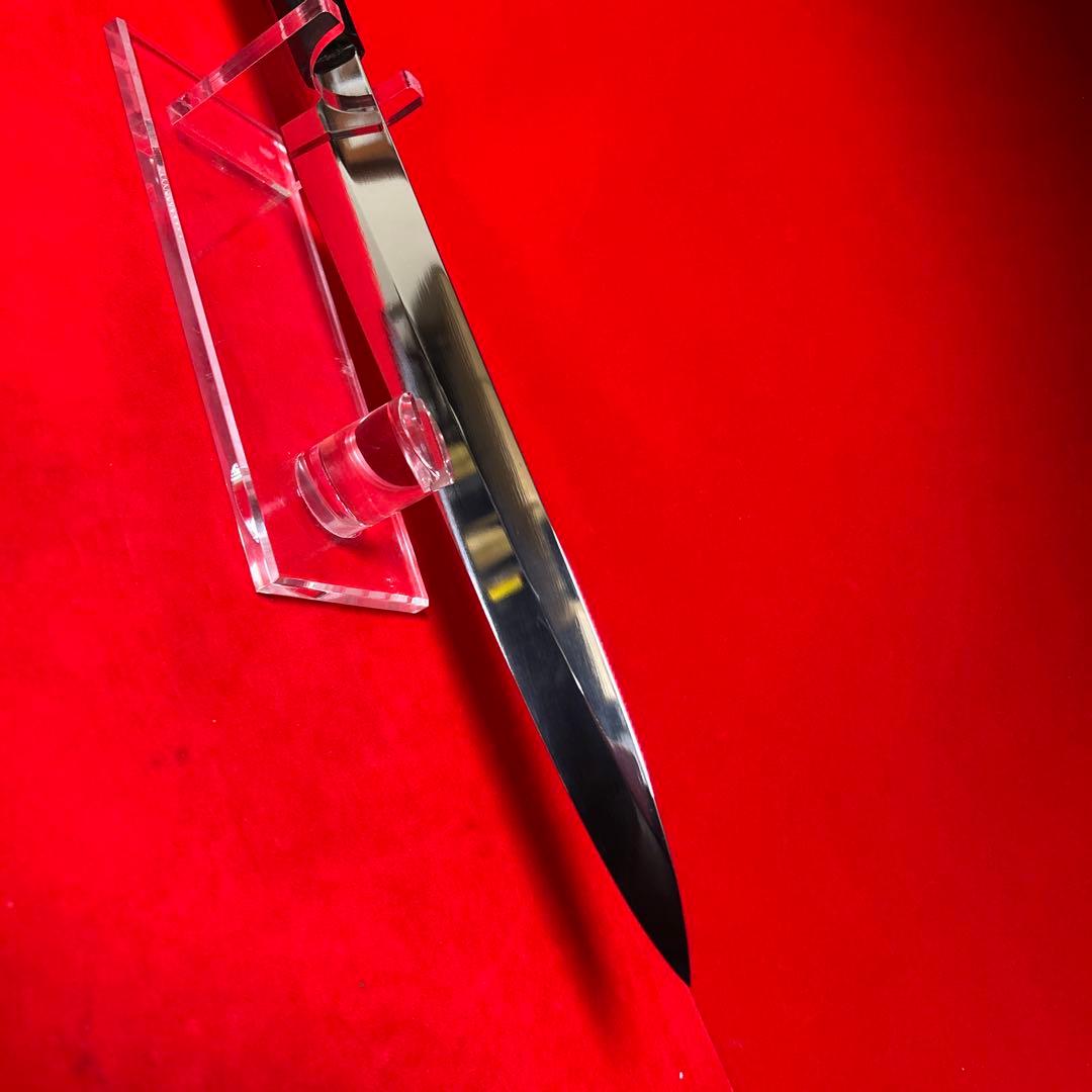 包丁　柳刃　尺　鏡面仕上げ　箱付　未使用品