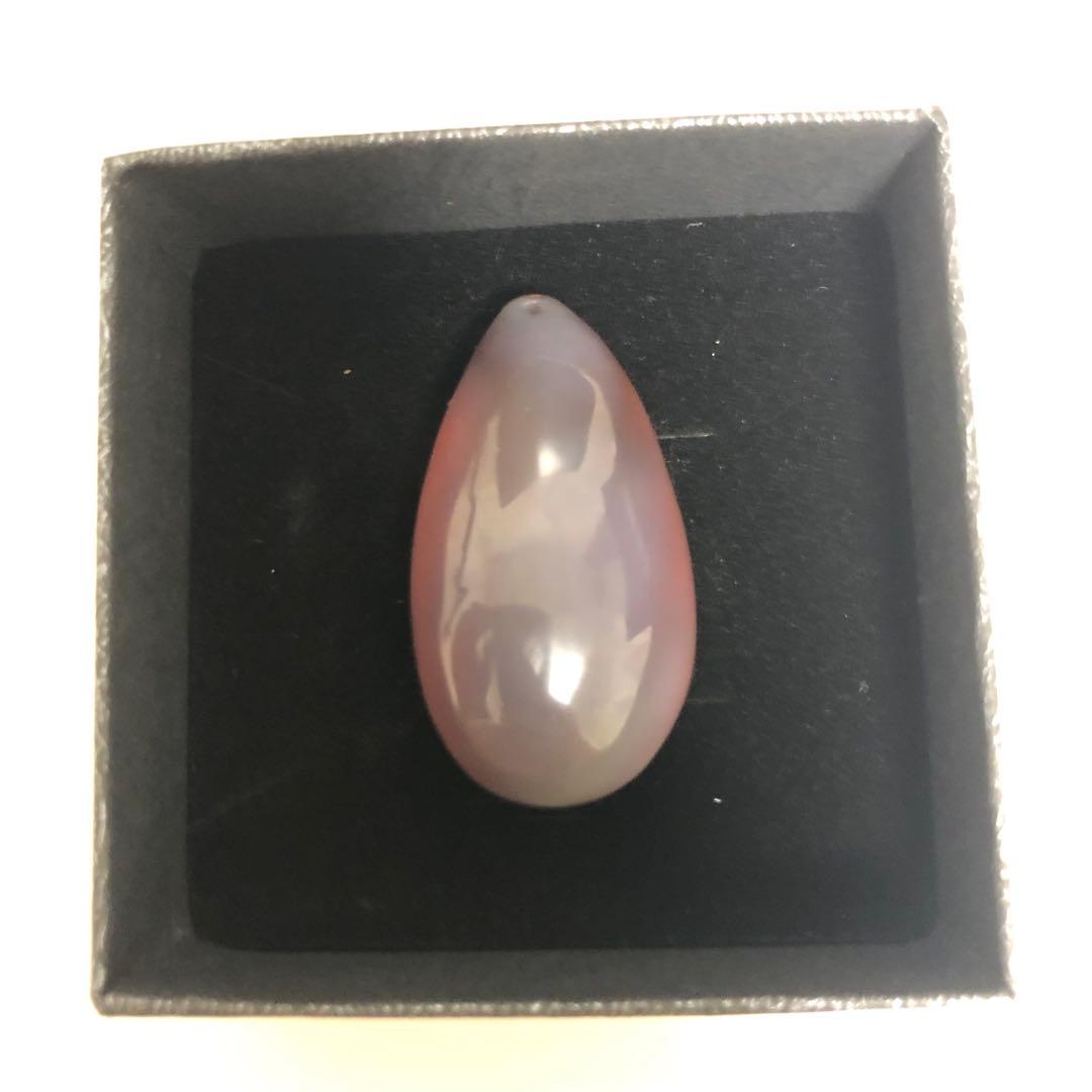 縁結び 女陰 ヌードメノウ 生命の源 女性器 趣味 天然石 瑪瑙 彫り物B22