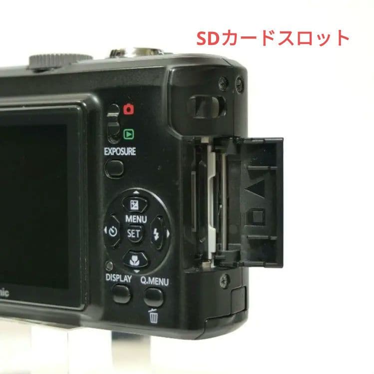 【純正SDカード付】パナソニック　LUMIX DMC-LZ10　単3電池駆動