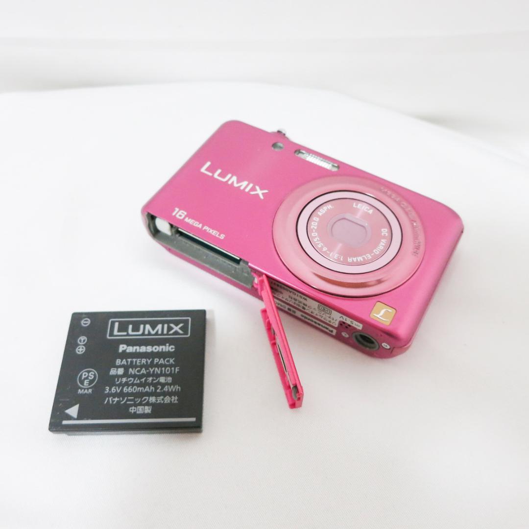 ✿Panasonic LUMIX　DMC-FH7 ピンク　デジタルカメラ✿