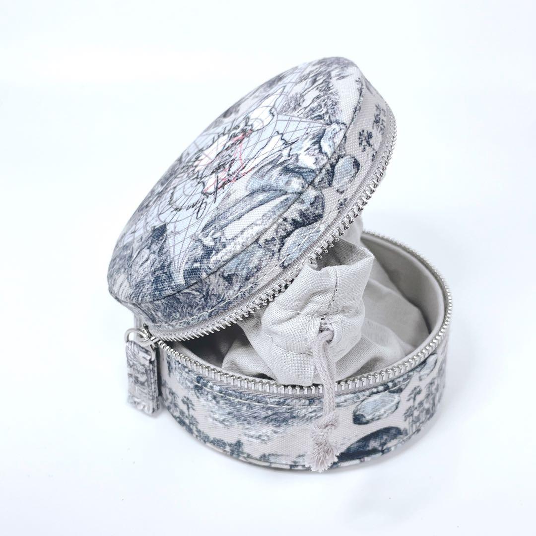 Christian Dior トワルドゥジュイ ラウンド アクセサリーケース