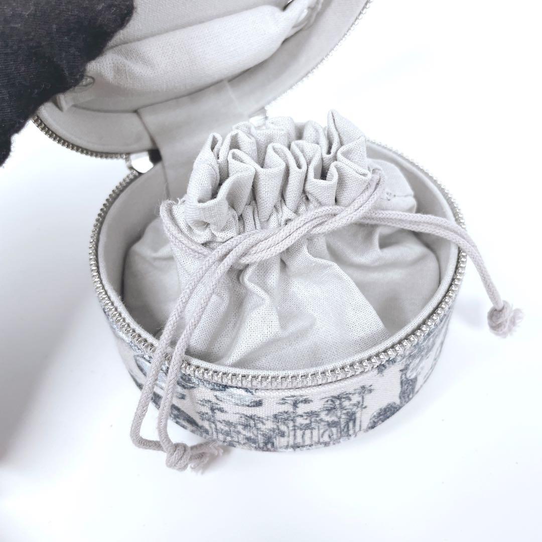 Christian Dior トワルドゥジュイ ラウンド アクセサリーケース