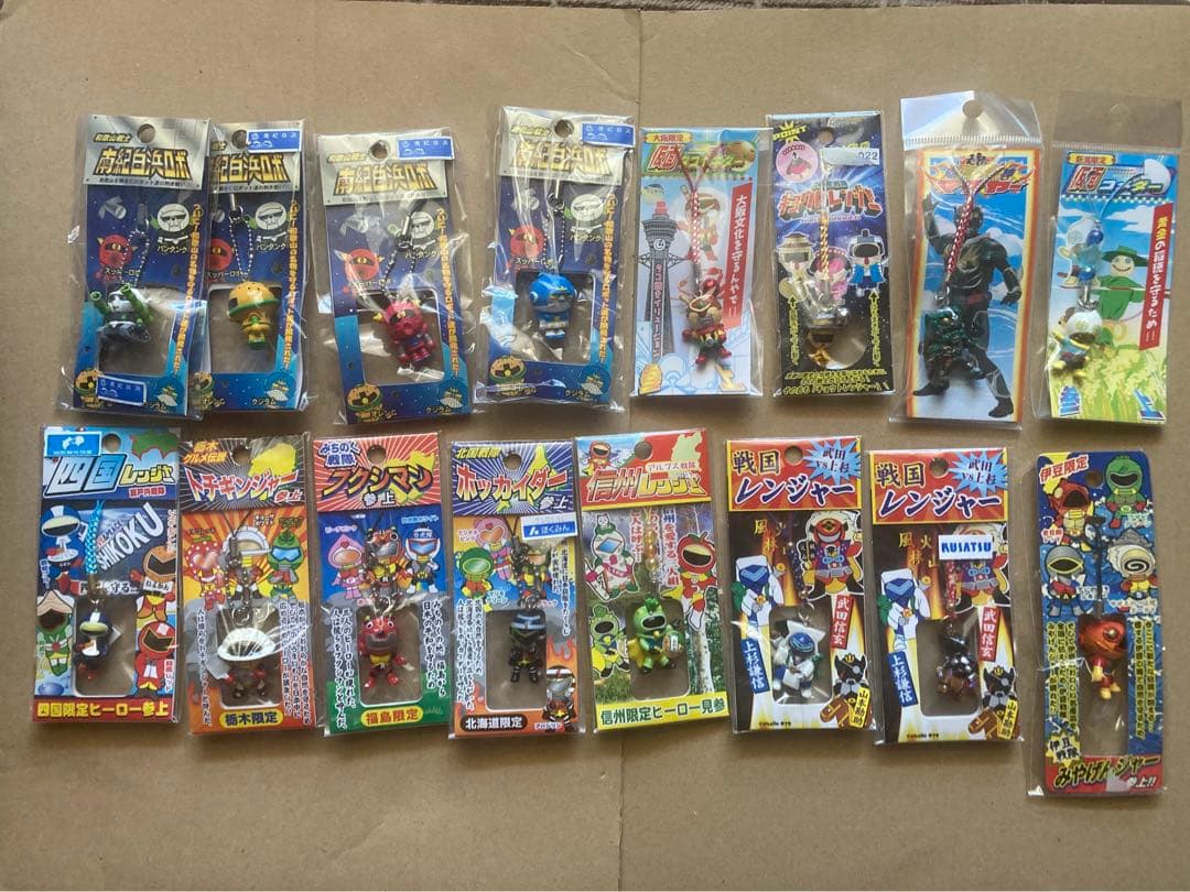 ご当地ストラップ各種