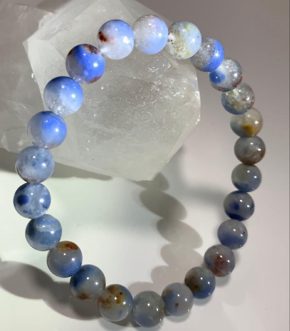 ⭐️限定品⭐️デュモルチェライトインクォーツ　ブレスレット　3本お纏め