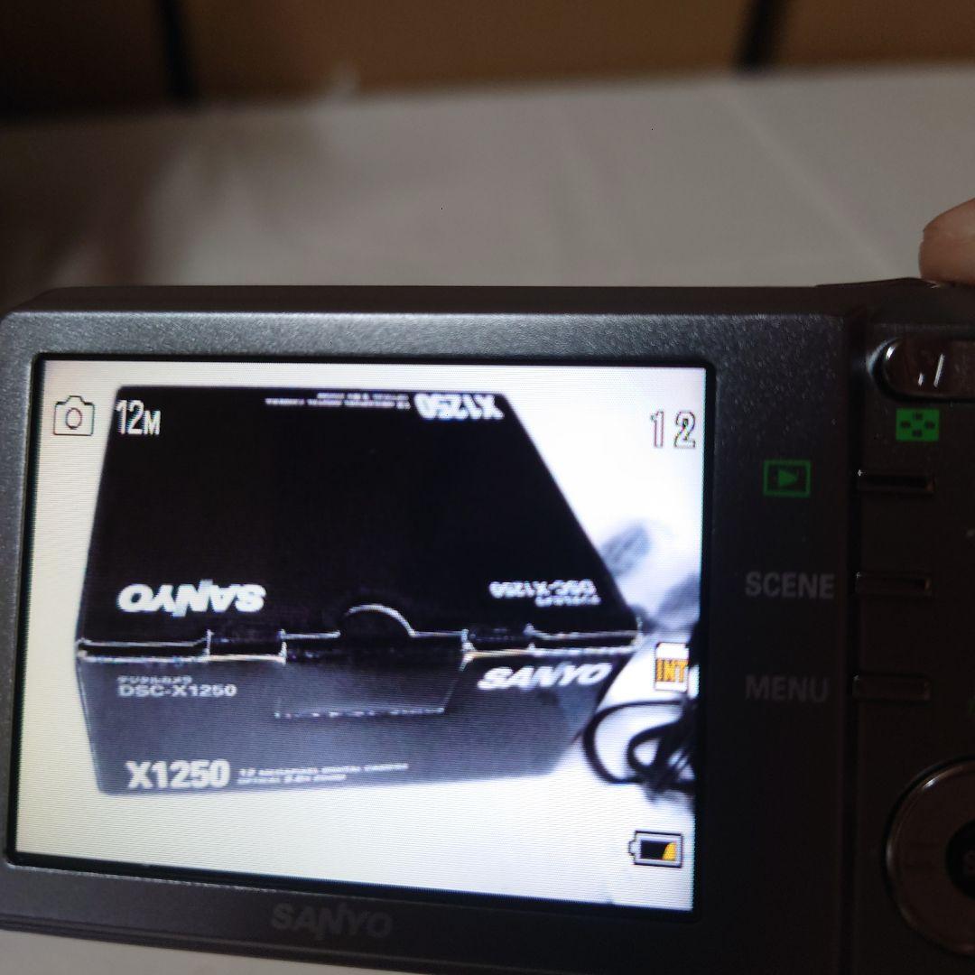SANYO DSC-X1250 デジタルカメラ