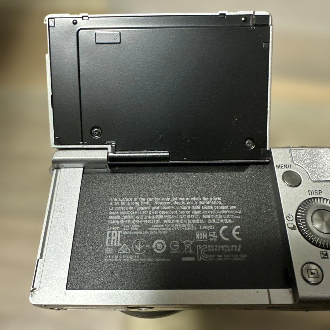 SONY α5000 ミラーレス一眼カメラ シルバー
